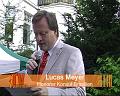 Honorar Konsul Brasilien Lucas Meyer bei seiner Begrüßungswort